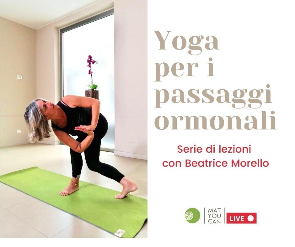 Menopausa, come affrontarla con lo yoga