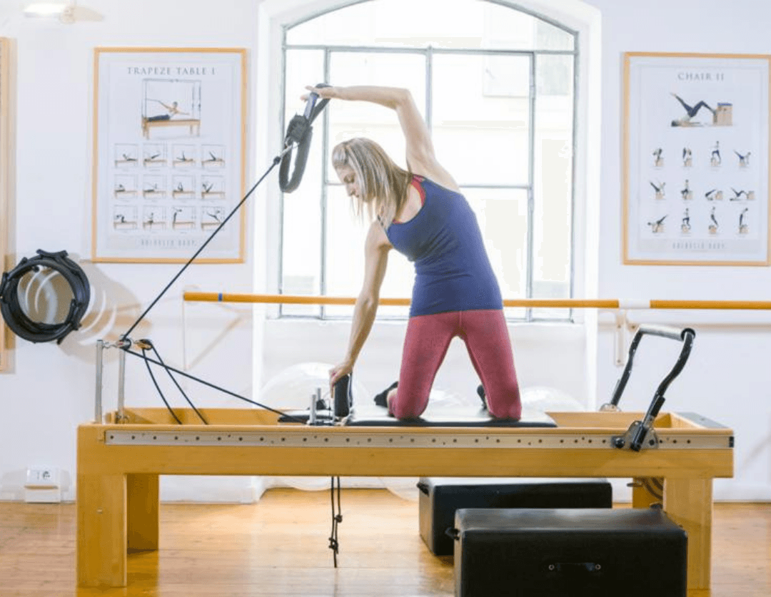 Lezione di Pilates Reformer dinamico