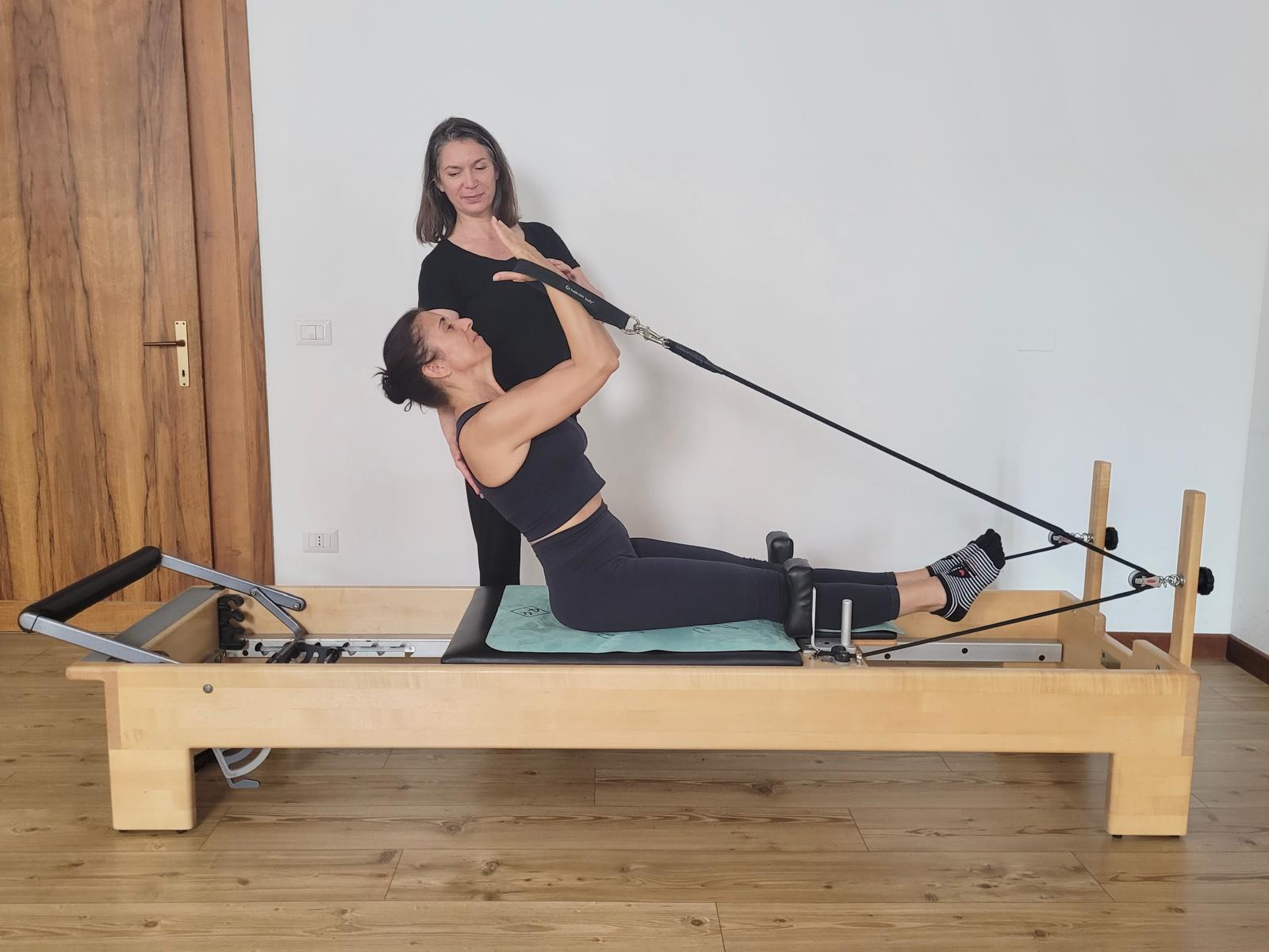 Tonificazione delle braccia sul Reformer