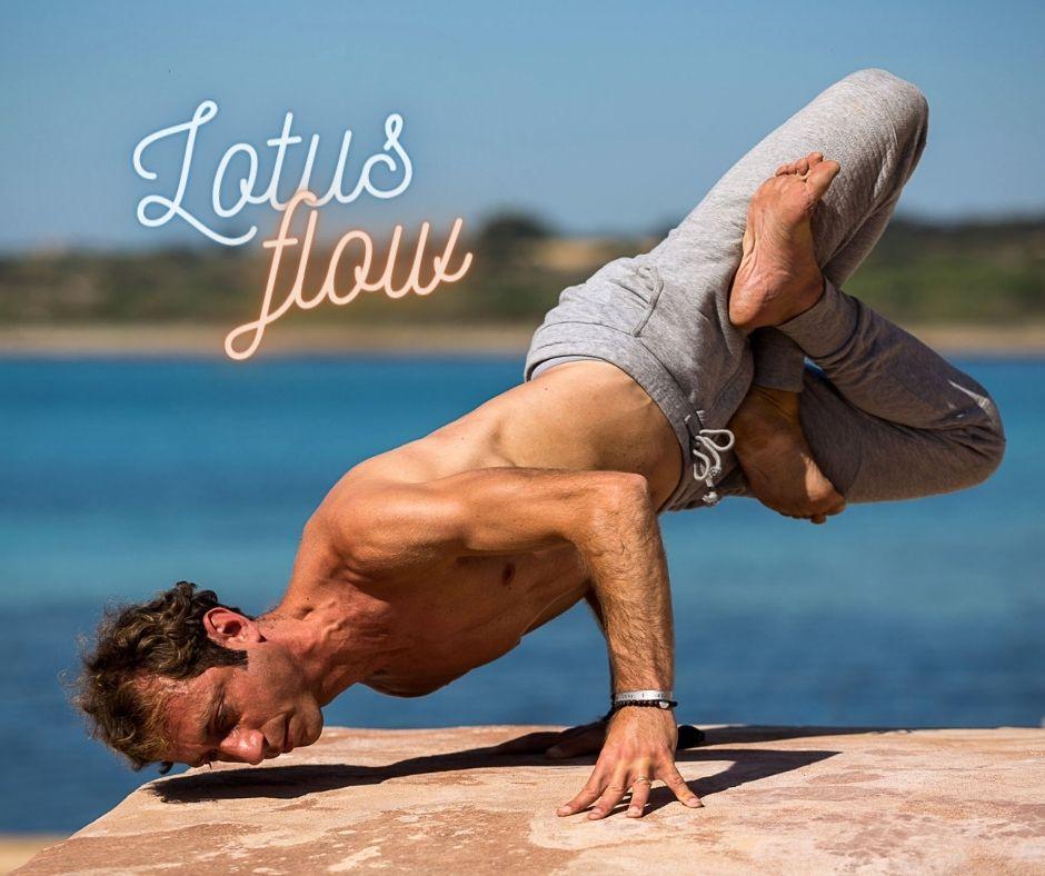 Posizione del loto, lezione yoga livello avanzato